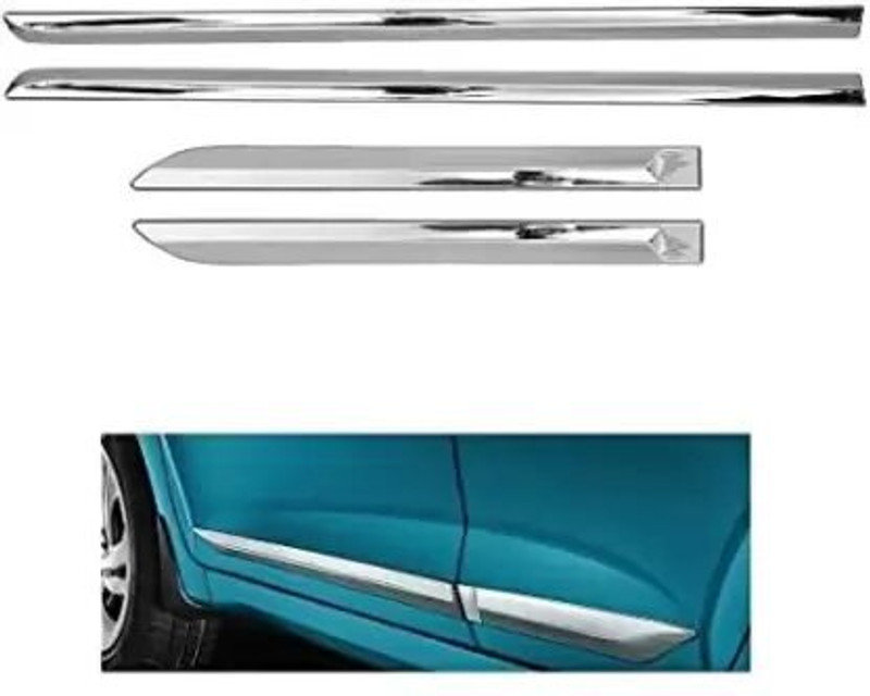 ANiiTEK TOYOTA ETIOS SIDE BEADING FULL CHROME Car Beading Roll For Door(5 m)