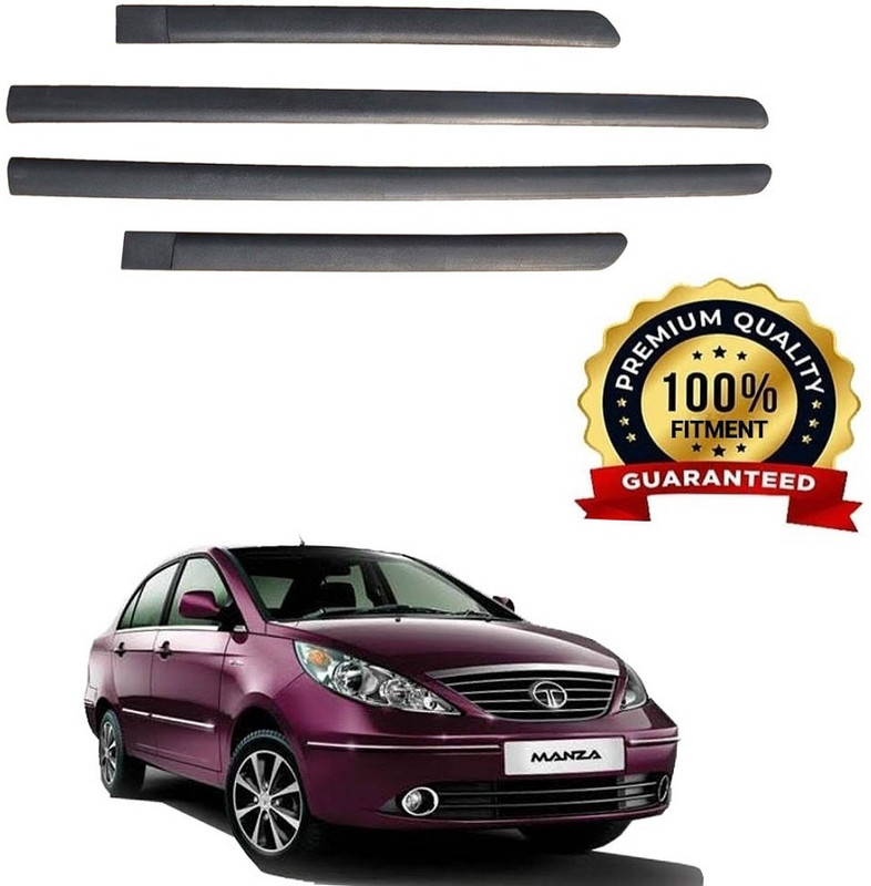 Shopone Car Door Side Beading Moulding for Tata MANZA all model (Set of 4) (44) Car Beading Roll For Door(5 m)