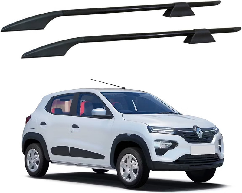 aksmit Stylish Rocket Renault Kwid Roof Rails Universal Fit for All Cars Car Beading Roll For Hood(12 m)