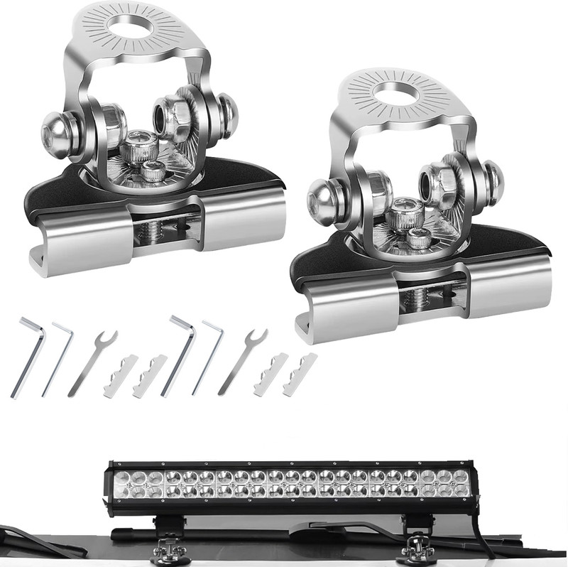 STHIRA Off Road Vehicle Hood Light Mounts Hitch Bike Rack(Steel Jeep 1 Series 1 E81 116I)
