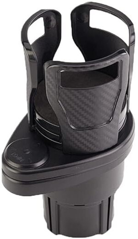 CLVMART Car Cup Holder Expander with Adjustable Base Car Bottle Holder(Plastic)