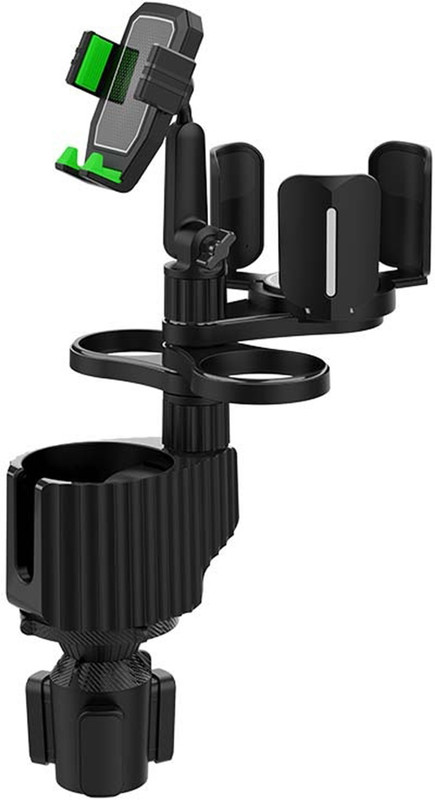 AVX AUTO A04 Car Multipurpose Adjustable Holder For Drink / Snacks / Cup / Mobile Phone - Car Bottle Holder(Plastic)