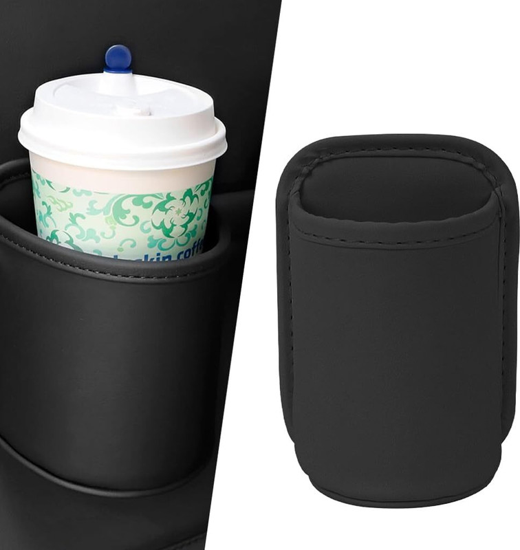 STHIRA Car Cup Holder Sleeve Organizer Car Bottle Holder(Aluminium)