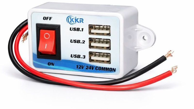 KKR ENTERPRISE 2 Amp Car Charger(Multicolor)