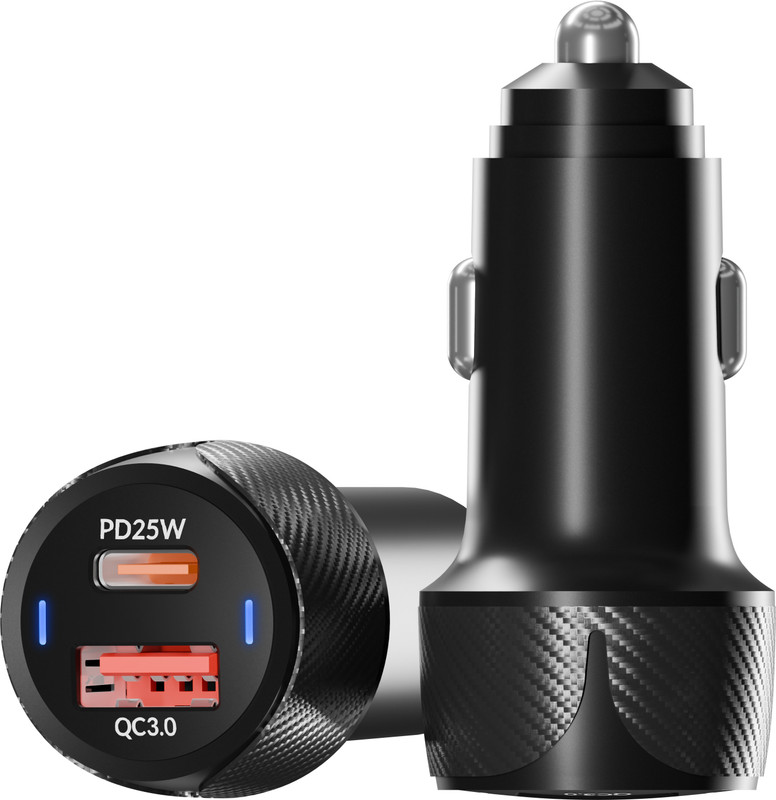 Goldplin Technology 45 W Qualcomm 3.0 Turbo Car Charger(Black)
