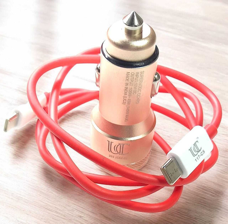 UNICRO 85 W Qualcomm 3.0 Turbo Car Charger(Gold)