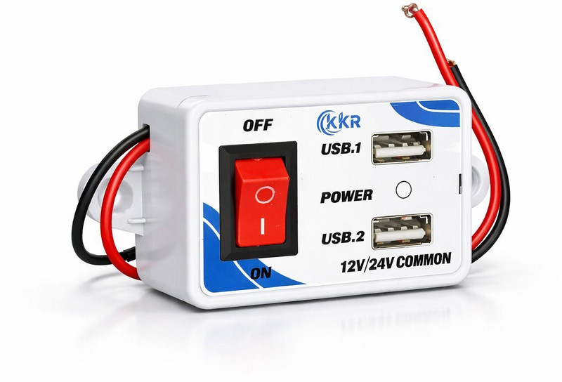 KKR ENTERPRISE 2 Amp Car Charger(Multicolor)