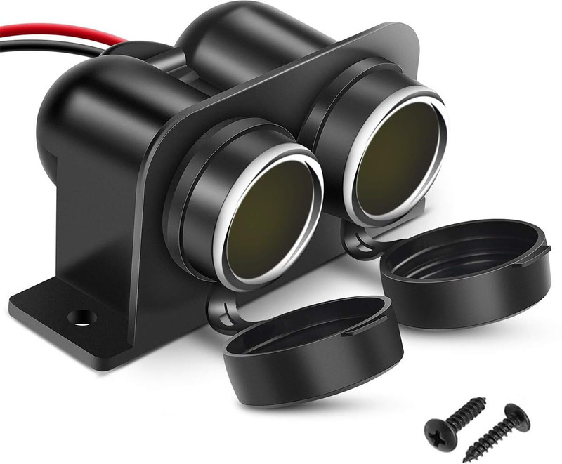 Verilux Socket Dual Car Cigarette Lighter Socket Car Cigarette Lighter(2)