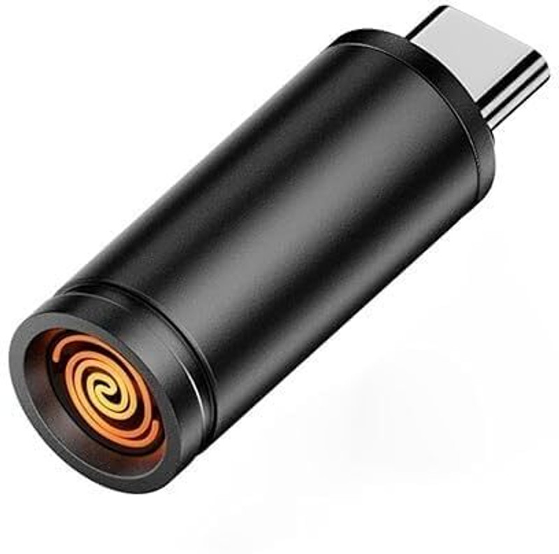 Maraxis Plug USB C Phone Electric Lighter OTG Portable Windproof Flameless Coil PocketLighter Car Cigarette Lighter(1)