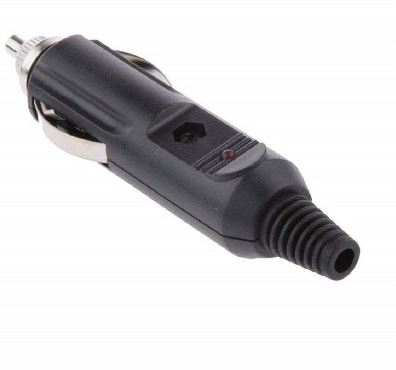 StyelWell Plug 12V Universal Car Cigarette Lighter Power Male Plug Socket with LED Indicator Car Cigarette Lighter(1)