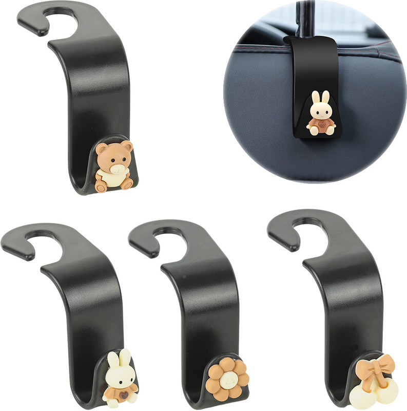 STHIRA Car Seat Headrest Hook Organizer Car Coat Hanger