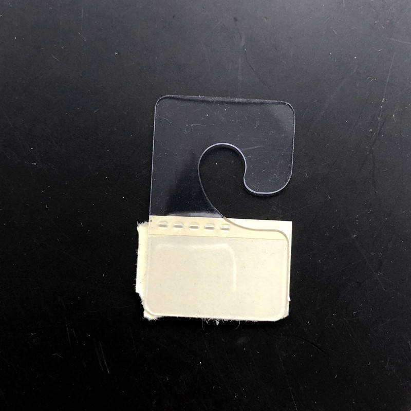 Kotsun Self-Adhesive Plastic Hang Tab, and White Display for Retail Packaging Car Coat Hanger