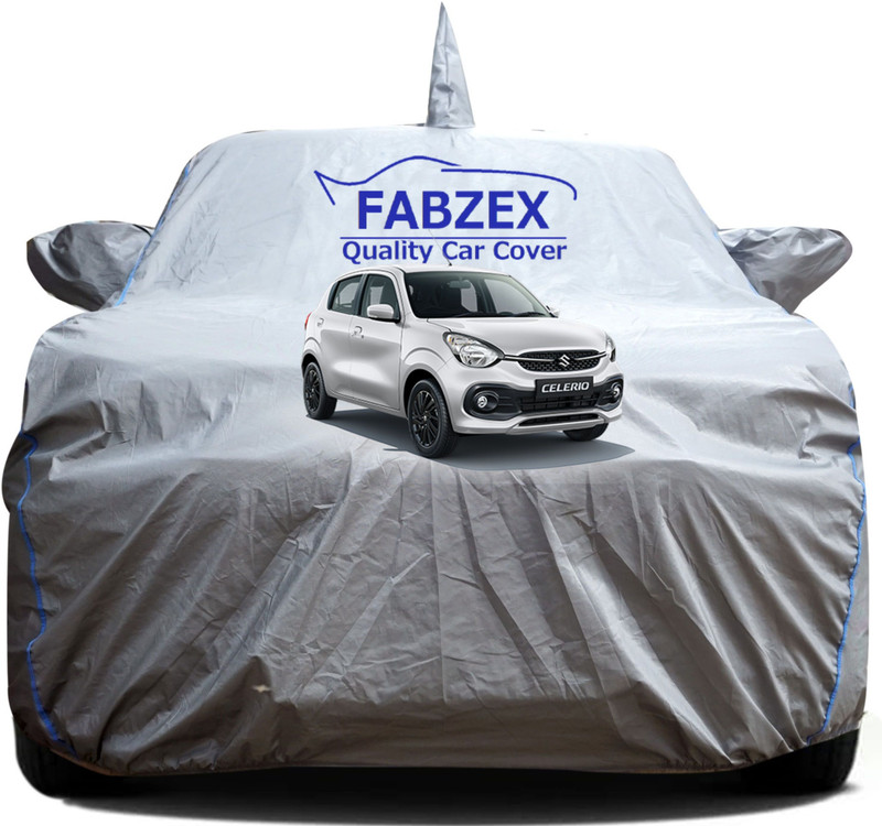 FABZEX Car Cover For Maruti Suzuki Celerio, Celerio Green VXI, Celerio Green VXI Optional, Celerio LDI Optional, Celerio LDi, Celerio LX AT, Celerio LXI, Celerio VXI AMT Optional Petrol, Celerio VXI AT, Celerio VXI AT Optional, Celerio VXI CNG, Celerio VXI CNG Optional, Celerio VXI Optional, Celerio