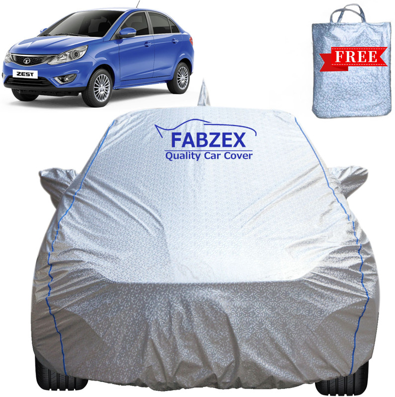 FABZEX Car Cover For Tata Zest, Zest Premio Diesel, Zest Quadrajet 1.3 75PS XE Diesel, Zest Quadrajet 1.3 75PS XM Diesel, Zest Quadrajet 1.3 75PS XMS Diesel, Zest Quadrajet 1.3 XM, Zest Quadrajet 1.3 XMA Diesel, Zest Quadrajet 1.3 XMS, Zest Quadrajet 1.3 XT Diesel, Zest Quadrajet 1.3 XTA Diesel, Zes