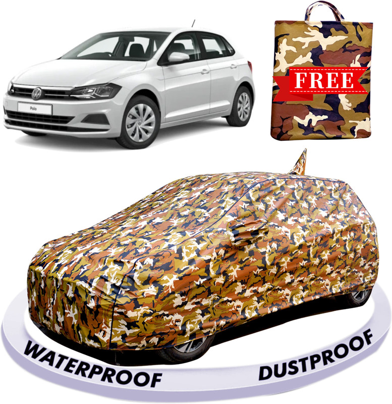 FABZEX Car Cover For Volkswagen Polo, Polo 1.0 MPI Comfortline Petrol, Polo 1.0 MPI Highline Plus Petrol, Polo 1.2 MPI Highline, Polo 1.5 TDI Comfortline Diesel, Polo 1.5 TDI Highline Plus Diesel, Polo 1.5 TDI Trendline Diesel, Polo Cross, Polo Split (With Mirror Pockets)(Multicolor, For 2012, 2013,