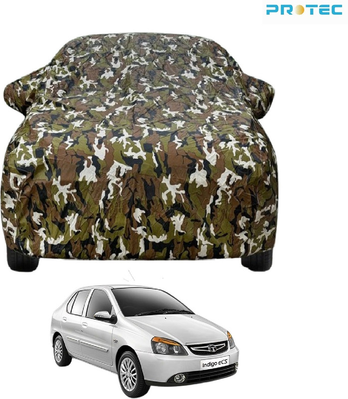 ProTec Car Cover For Tata Indigo (With Mirror Pockets)(Green)