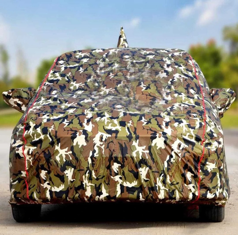 AUCTIMO Car Cover For Datsun redi-GO (With Mirror Pockets)(Multicolor)