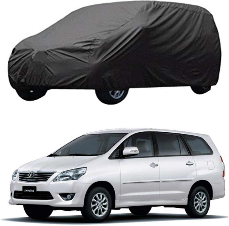 Anant Car Cover For Toyota Innova, Innova Crysta (Without Mirror Pockets)(Grey, For 2025 Models)