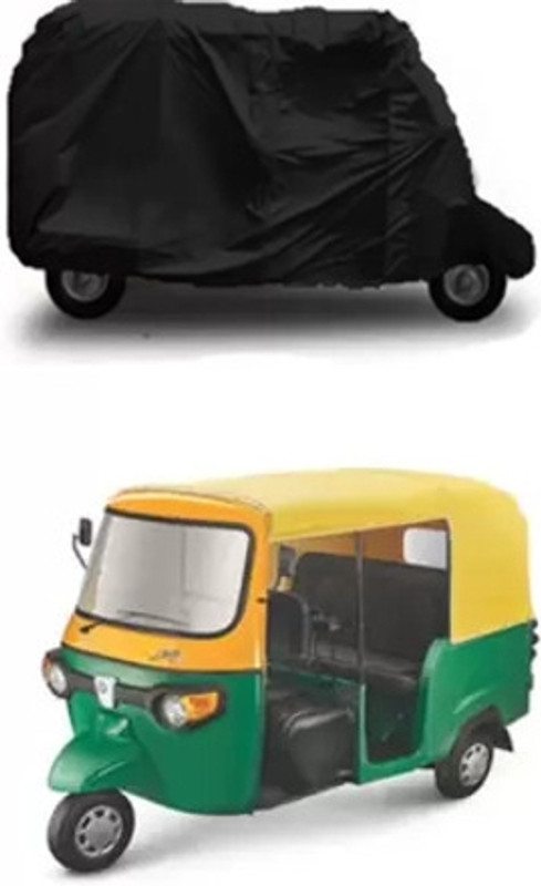 Swarish Car Cover For Universal For Autorickshaw Universal For Autorickshaw (With Mirror Pockets)(Multicolor)