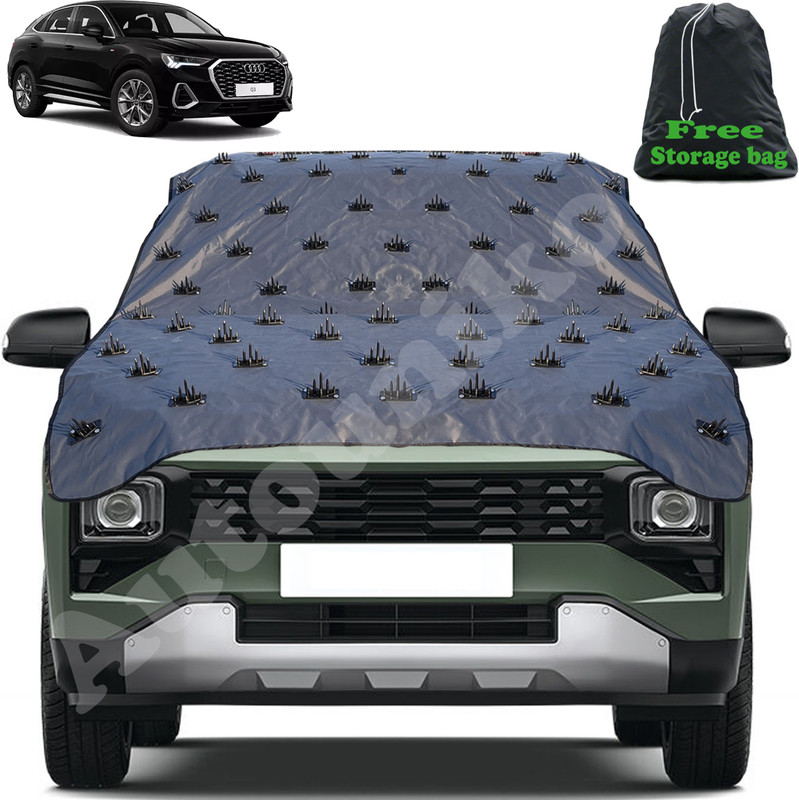 autouniko Car Cover For Audi Q3 (Without Mirror Pockets)(Grey)