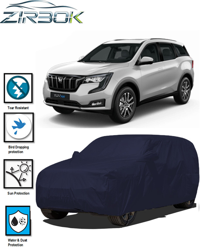 ZIRBOK Car Cover For Mahindra XUV 700 (With Mirror Pockets)(Blue)