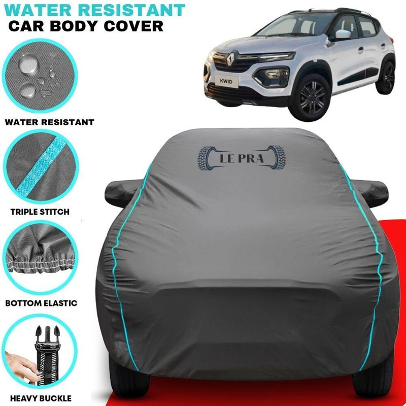 LE PRA Car Cover For Renault Kwid, Kwid 1.0 RXL 02 Anniversary Edition, Kwid 1.0 RXT 02 Anniversary Edition, Kwid 1.0 RXT AMT Opt Petrol, Kwid 1.0 RXT AMT Petrol, Kwid 1.0 RXT Opt Petrol, Kwid 1.0 RXT Optional, Kwid 1.0 RXT Petrol, Kwid AMT, Kwid AMT RXL, Kwid CAPTAIN AMERICA 1.0 AMT, Kwid CAPTAIN A