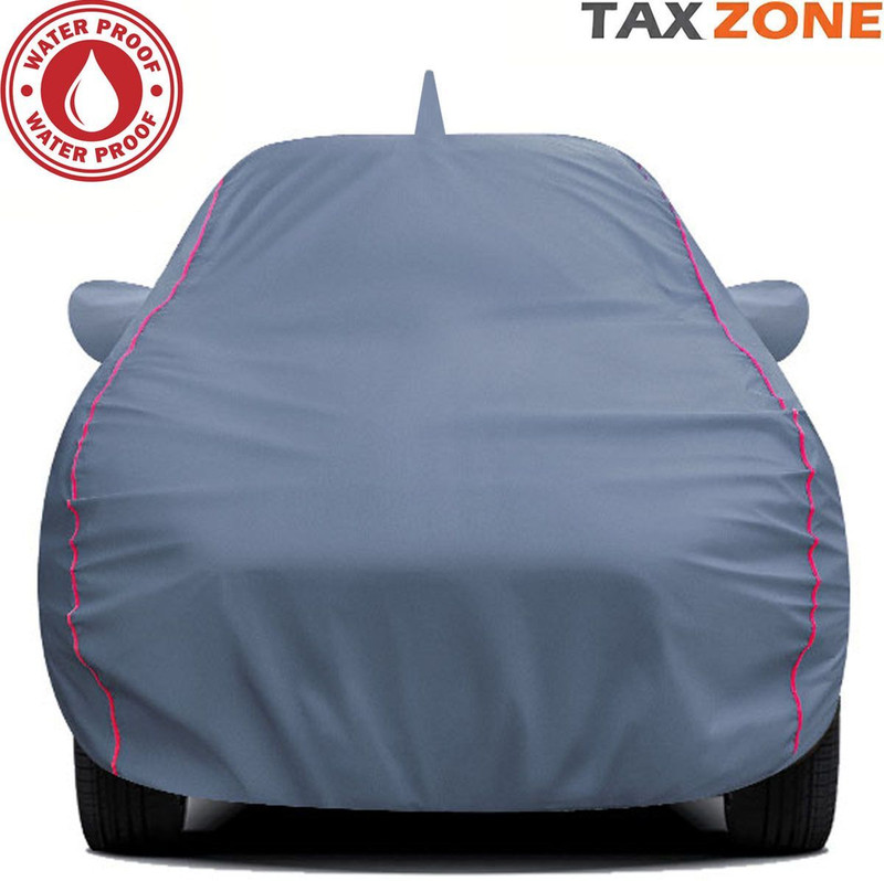 TAXZONE Car Cover For Kia SELTOS, Seltos HTX Plus 1.5 Diesel, Seltos HTK Plus 1.5, Seltos HTK 1.5 (With Mirror Pockets)(Black, Yellow, For 2020, 2021, 2022, 2023, 2024, 2025 Models)