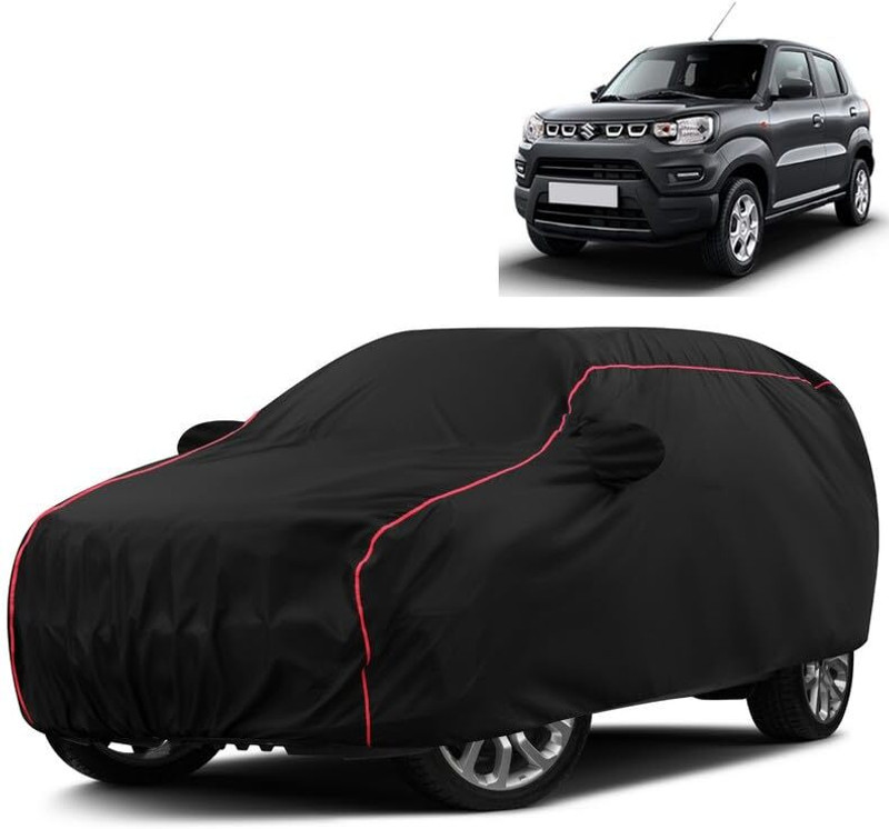 CLASSY CHOICE Car Cover For Maruti Suzuki S-Presso (With Mirror Pockets)(Black)