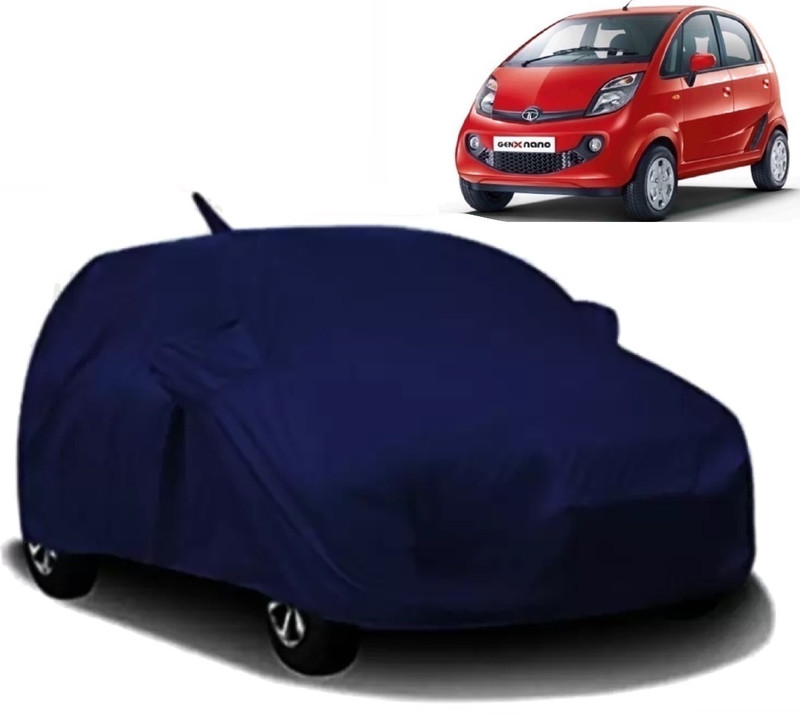 KULTEX Car Cover For Tata Nano (With Mirror Pockets)(Blue)
