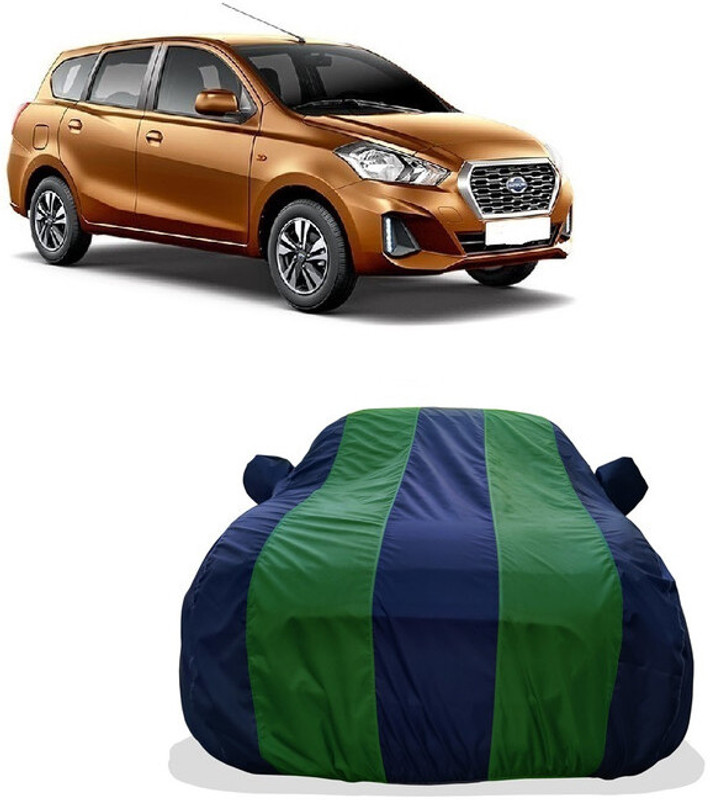 Tricway Car Cover For Datsun Go Plus T VDC Petrol (With Mirror Pockets)(Green)