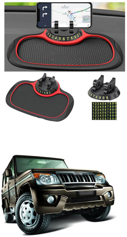 LOVMOTO Multifunction Anti-slip Mat Auto Phone Holder,Non Slip Car Dashboard Mat SG367 Car Dashboard Cover(Mahindra Bolero)