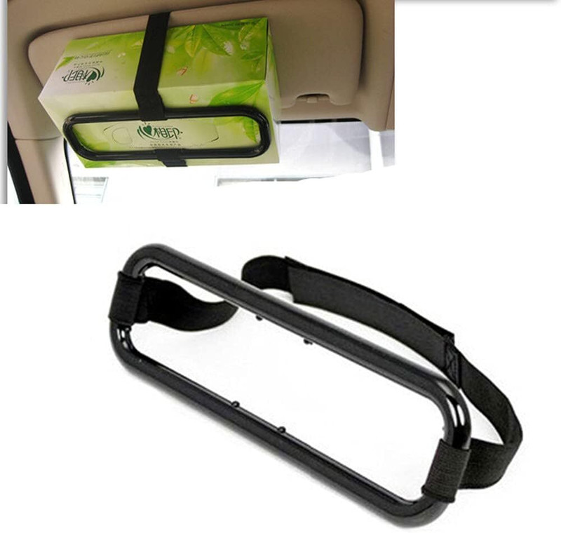 Finzatik Paper Towel Napkin Box Holder, Car Mount Holder, Car Accessories,Easy Fix Car Side Seat Catcher(0 L)