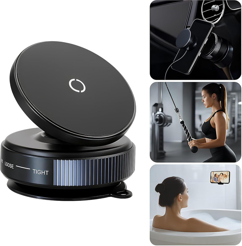 Like Star K009 Magnetic Phones Holder, For Car/Gym/Mirror, CarMount Compatible All Mobiles Mobile Holder