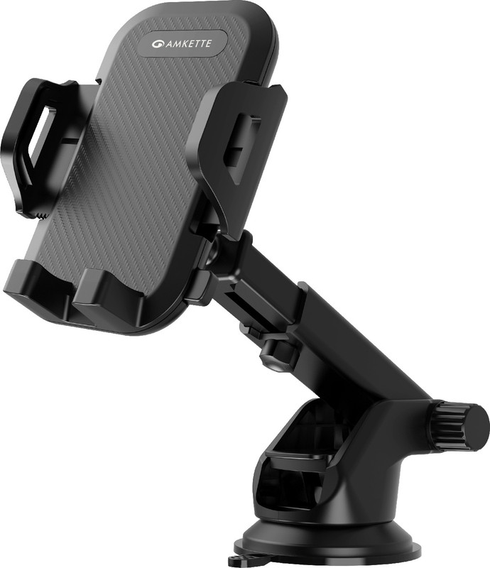 AMKETTE Car Mobile Holder for Dashboard, Windshield(Black)