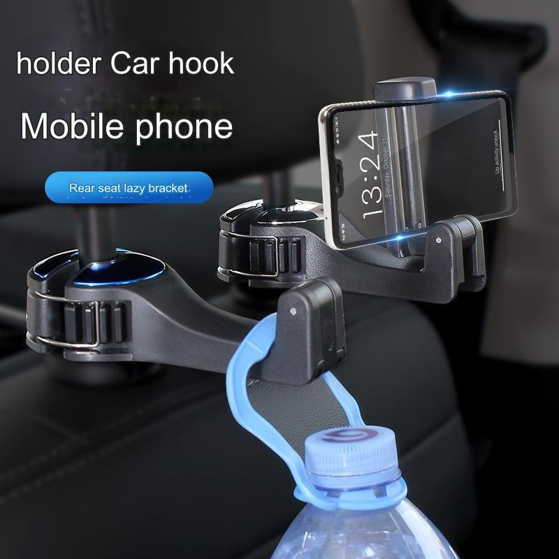 IGADG Hidden Headrest Hook Car Coat Hanger