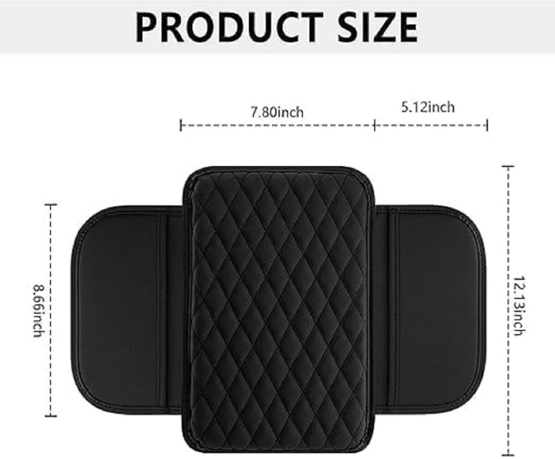 jiyanshicreationjc Car Arm Rest Car Armrest Cover