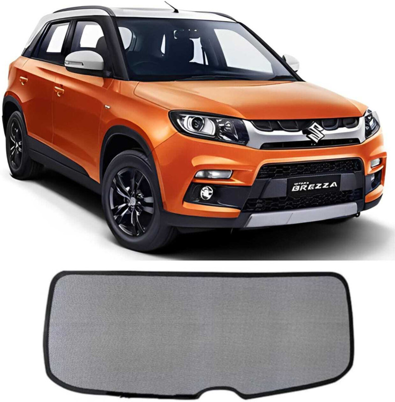 MOTOSHIELD Rear Window Sunshades Dicky for Old Brezza (2016-2020) Car Curtain