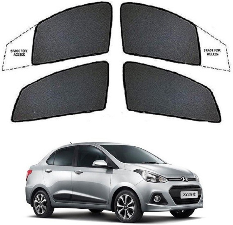 MOTOSHIELD Hyundai Xcent Half type Car Curtain