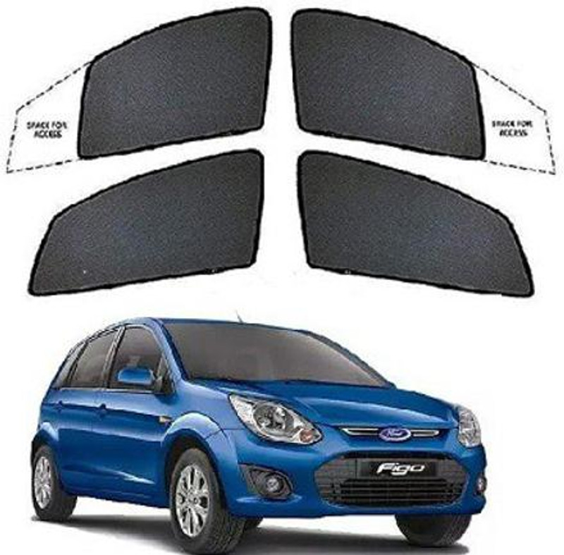 MOTOSHIELD Ford FIGO Old(2010 to 2014 )Half Type Car Curtain