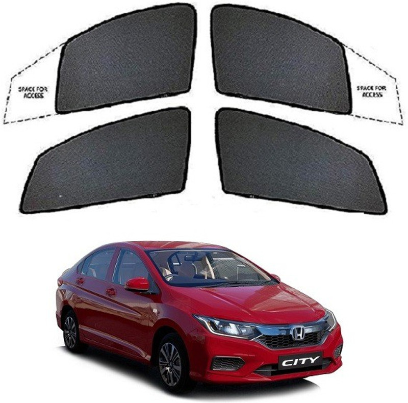 MOTOSHIELD Honda CITY (2014-2020) Half type Car Curtain