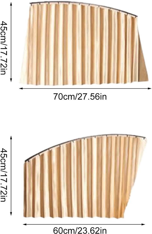 LAVITRA Privacy Sunshade for Car Magnetic Car Window Blinds Privacy Sun Shades Car Curtain