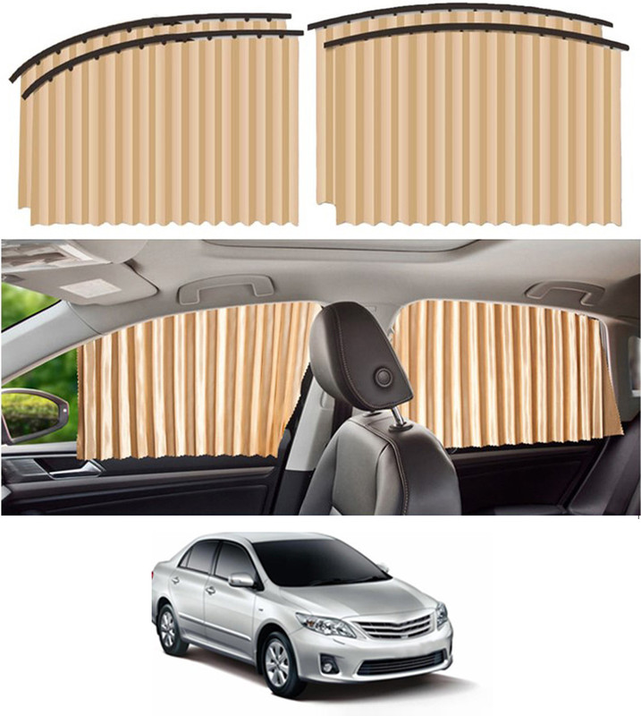 monolive Beige Universal Waterproof SunShade Protection Magnetic Curtain For Vehicle-9 Car Curtain
