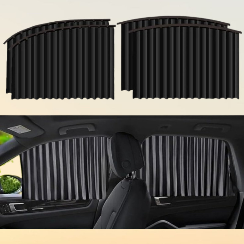 MOKSHARTH Premium Fabric Car Window Curtains for Executive Privacy Car Curtain