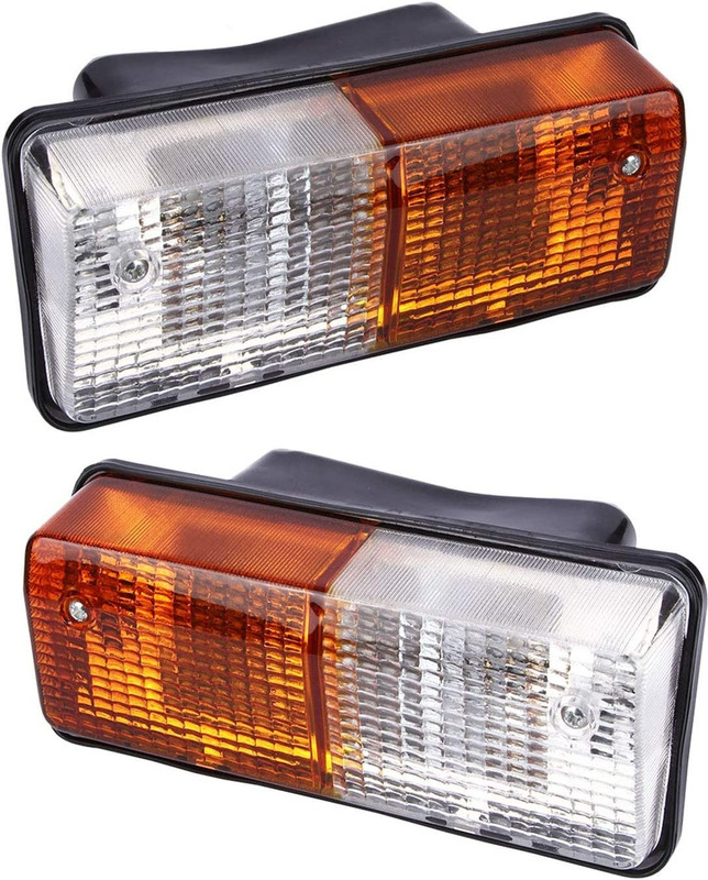 Apsmotiv Parking Side Light Signal Indicator Set of 2 Suitable Massey Ferguson Tractor Car Dash Indicator Lamp
