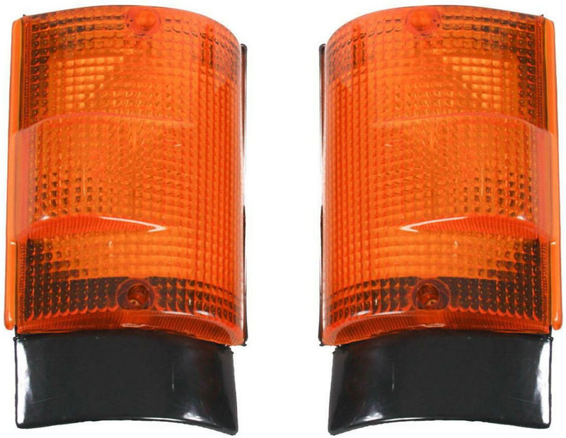 Apsmotiv Yellow Side Indicator Lights 2 Pieces Set Suitable Eicher Canter Trucks Car Dash Indicator Lamp