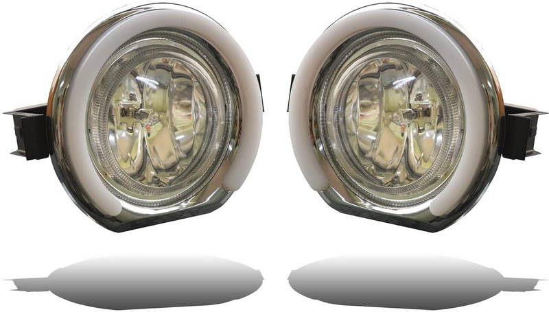 Apsmotiv Round Fog Lamp with LED Ring Assy 2 Pieces Lights Set Suitable for M&M Bolero Car Dash Indicator Lamp