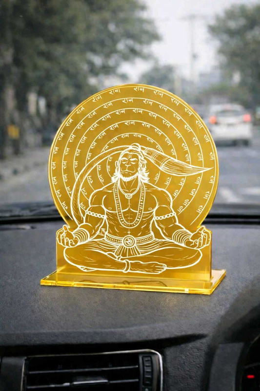AngelSee GOLD-HANUMAN Car Dash Indicator Lamp