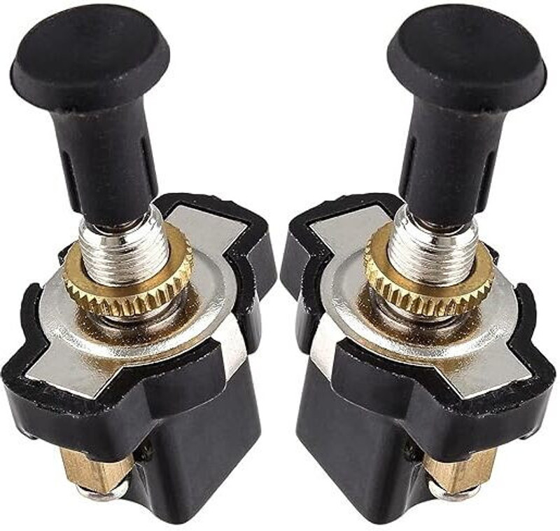 Deedecorwave ON OFF SWITCH 2 Car Dash Switch Panel(12 V)