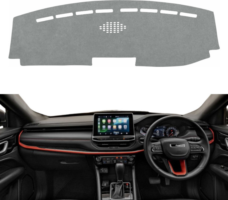 VINRIDE Compass Dashboard cover 2021 2022 2023 2024 2025 2026 Sport, Longitude, Longitude(O), Limited, Model S | Petrol, Diesel Car Dashboard Cover(Jeep A-Star)