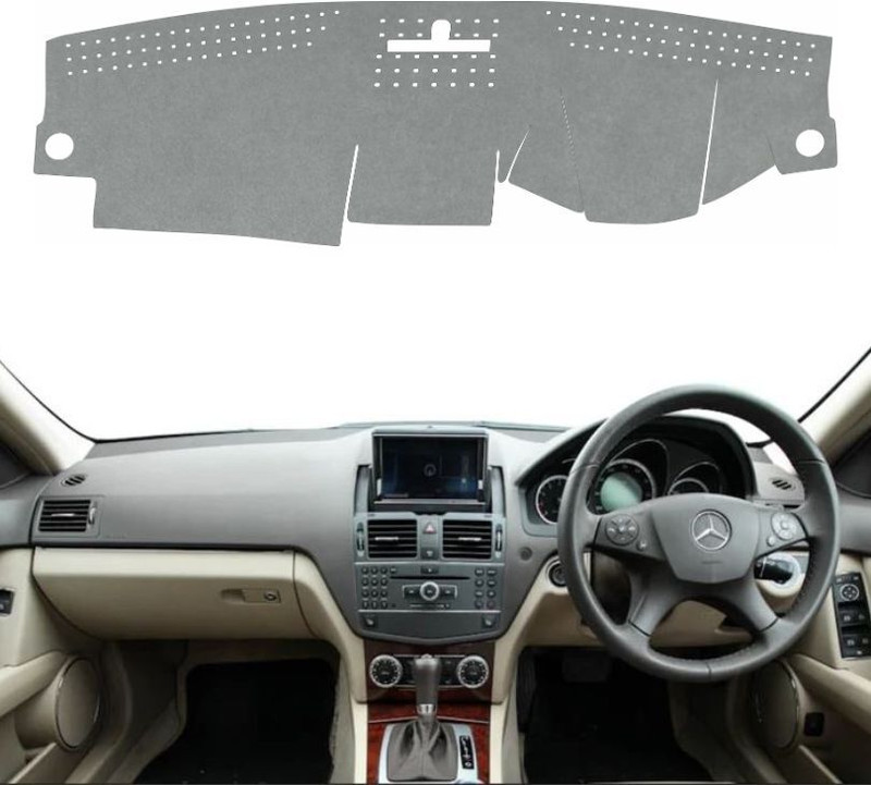 VINRIDE C-Class C250 Dashboard cover 2009 2010 2011 2012 C250 | Petrol | Automatic Car Dashboard Cover(Mercedes-Benz C-Class C250)